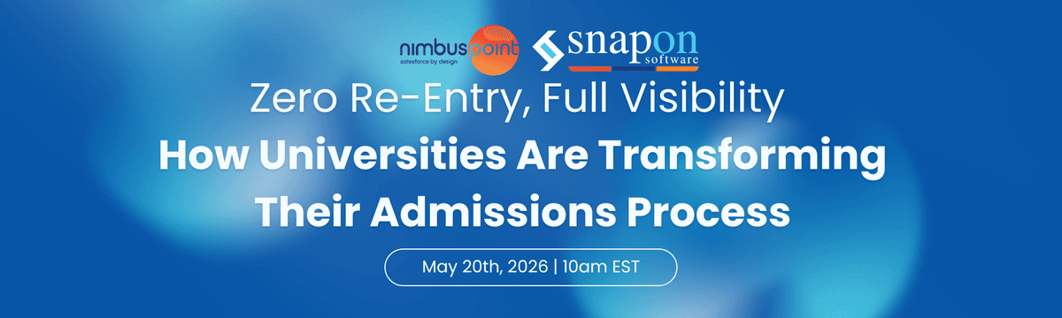 Zero Re-Entry, Full Visibility: How Universities Are Transforming Their Admissions Process